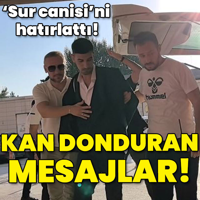 'Sur canisi'ni hatırlattı! Kan donduran mesajlar!