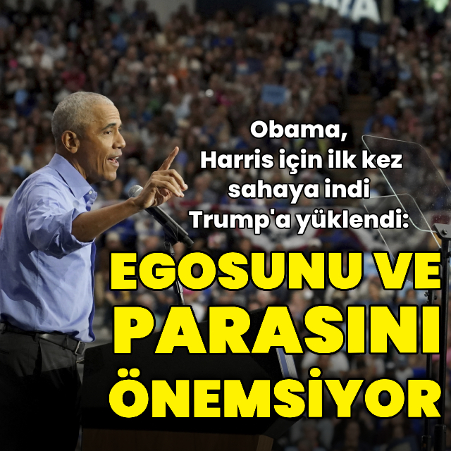 Obama'dan Trump'a: Sadece egosunu ve parasını önemsiyor