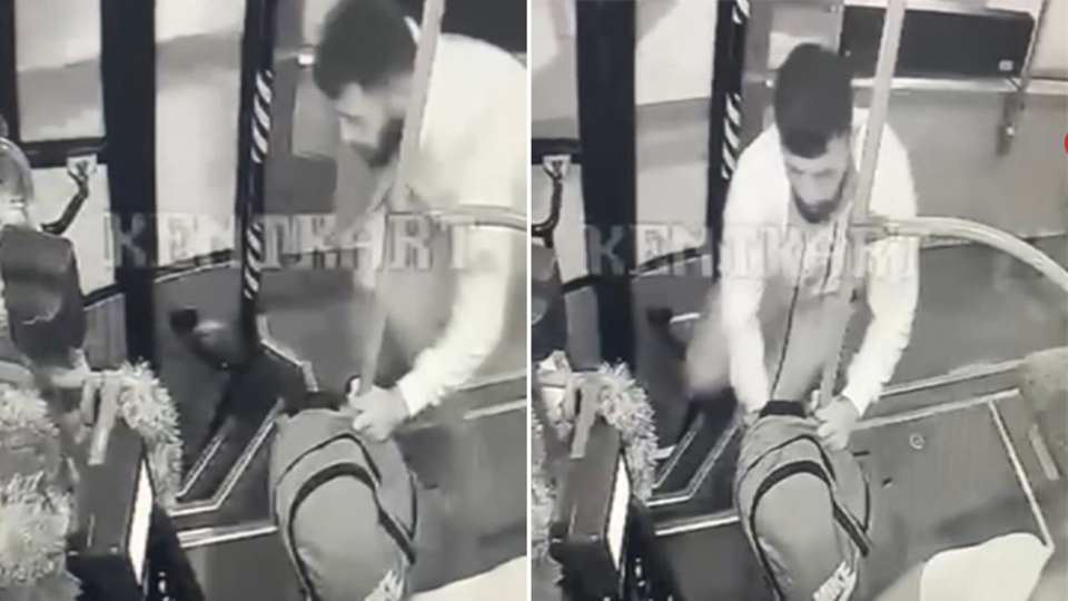 Minibüste pes dedirten hırsızlık