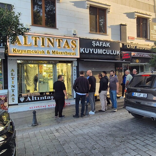 İstanbul'da kuyumcu soygunu