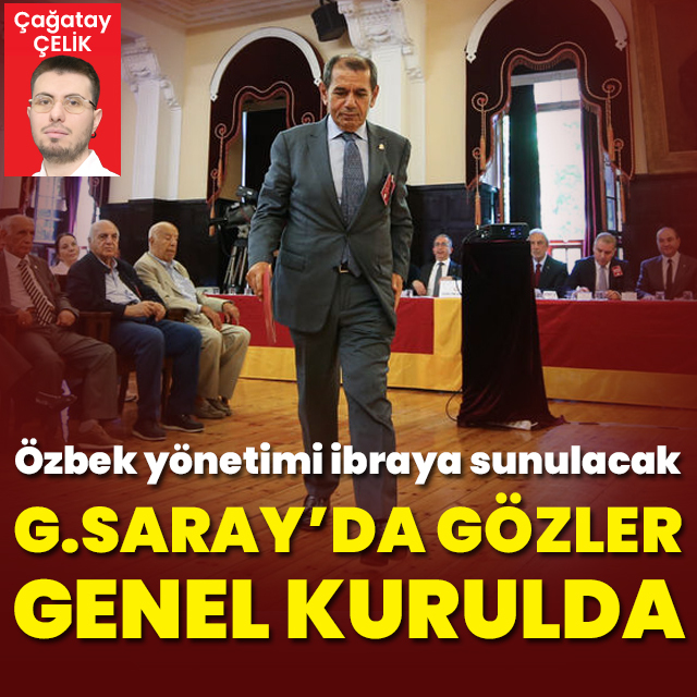 Galatasaray'da gözler genel kurulda