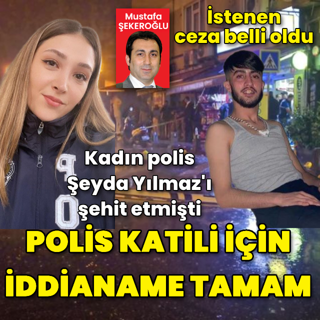 Polis katili için iddianame hazırlandı