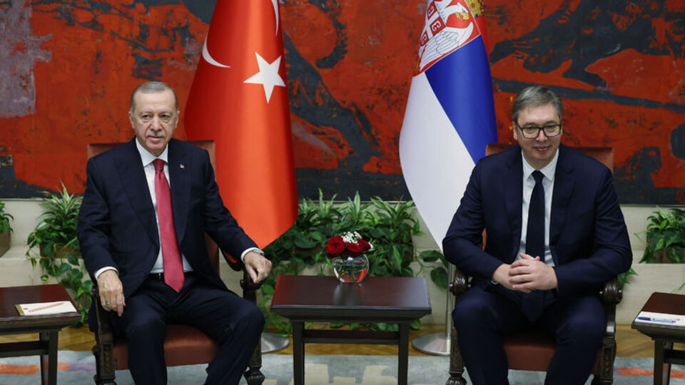 Cumhurbaşkanı Erdoğan Sırbistan'da