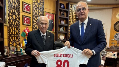 Bahçeli, Üstündağ'ı kabul etti!