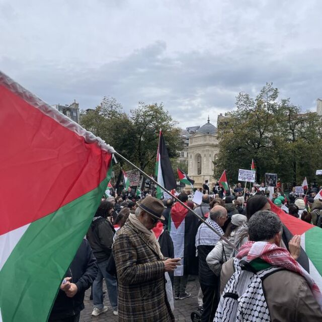 İsveç ve Fransa'da İsrail protestosu