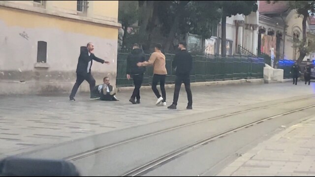 İstiklal Caddesi'nde kavga