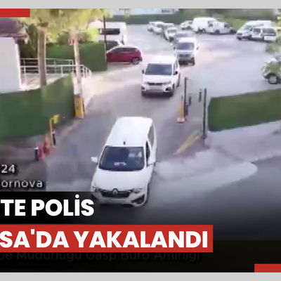 Çakarlı otomobillerle gasp yapan 7 sahte polis Manisa'da yakalandı