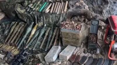 Bir mağara daha teröristlerden temizlendi