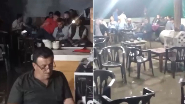 Sular altında kaldılar okeye devam ettiler