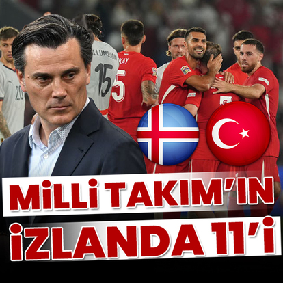 Milli Takım'ın İzlanda 11'i