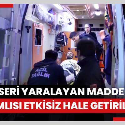 Komiseri bıçakla yaralayan uyuşturucu bağımlısı vurularak etkisiz hale getirildi