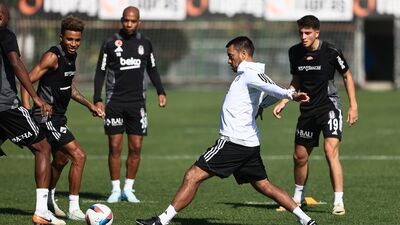 Beşiktaş dört gün sonra topbaşı yaptı