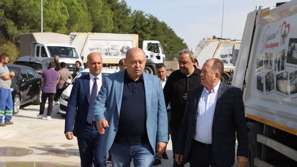 Gönen'de katı atık istasyonu açıldı