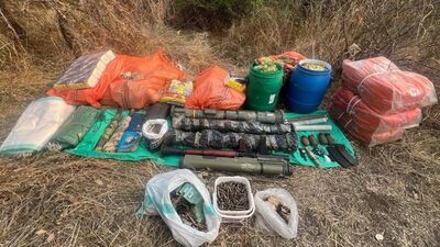 "PKK'ya ait çok sayıda silah ele geçirildi"