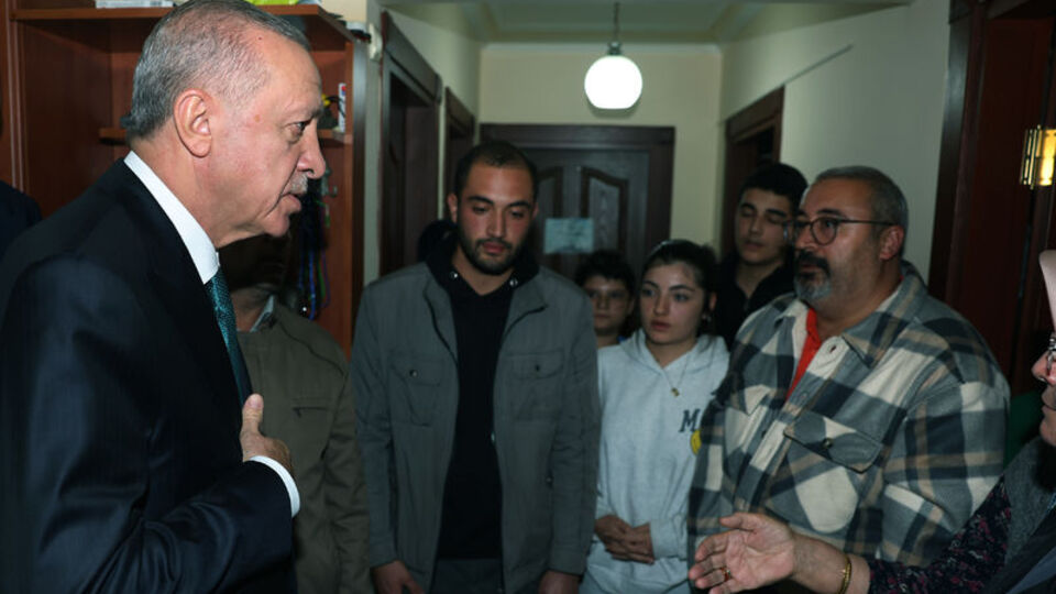 Betül'ün ailesine taziye ziyareti