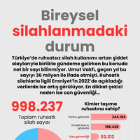 Bireysel silahlanmadaki durum