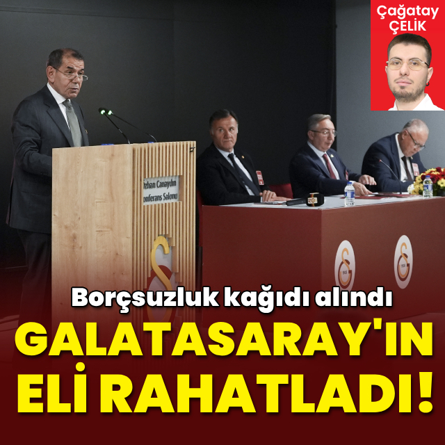 Galatasaray'ın eli rahatladı!
