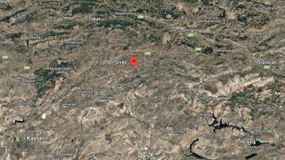 Sivas'ta 10 dakikada 2 deprem