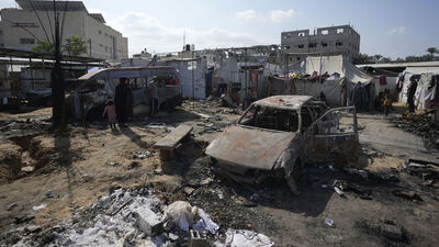 İsrail'den okula saldırı: 22 ölü