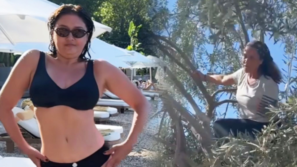 Ağaç tepesinde bir ünlü