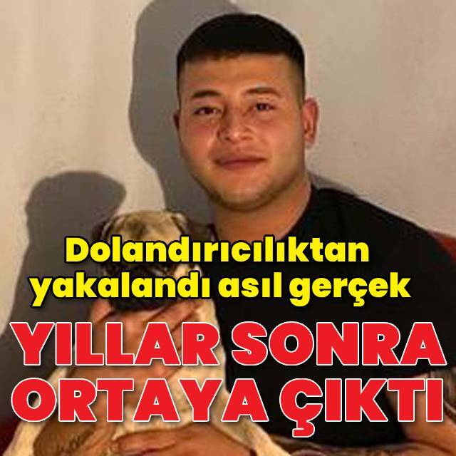 Dolandırıcılıktan yakalandı, yıllar önceki cinayet ortaya çıktı