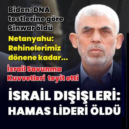  İsrail Dışişleri: Hamas lideri öldü