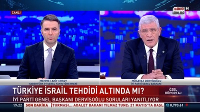 Dervişoğlu'ndan Habertürk'e açıklamalar