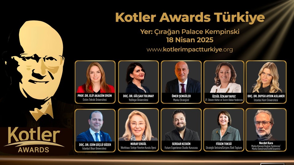 Kotler Awards İlk Kez Türkiye'de