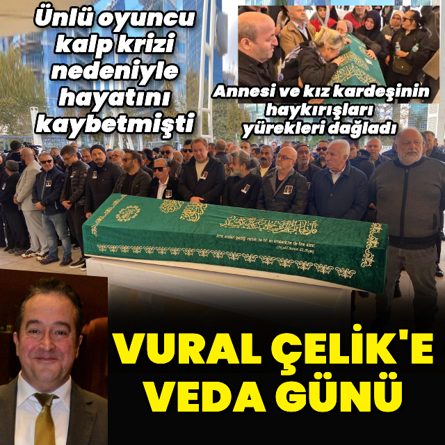 Vural Çelik'e veda