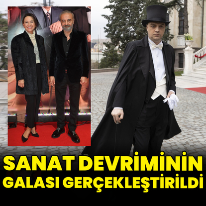  Sanat devrimin galası yapıldı