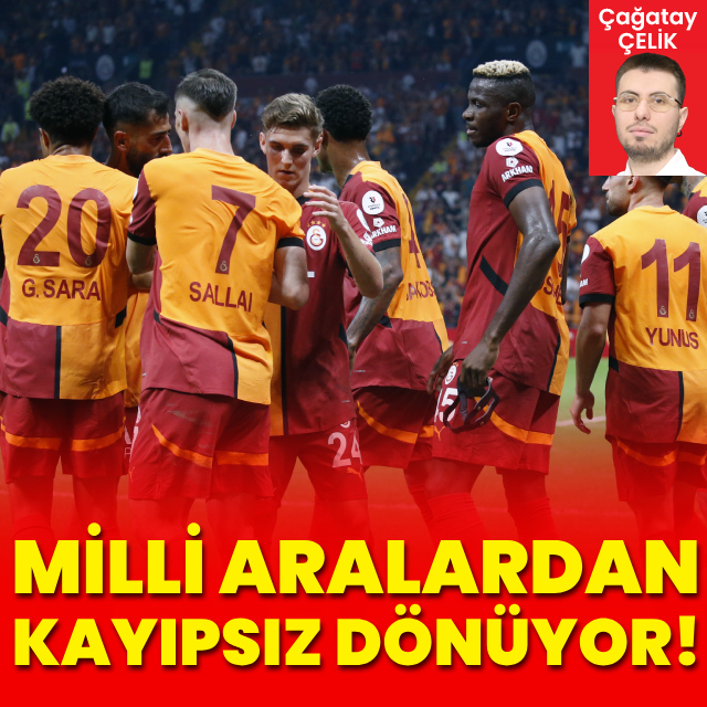 Cimbom milli aralardan kayıpsız dönüyor!