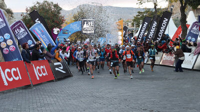 Dünyanın en iyileri Kapadokya'da koşuyor