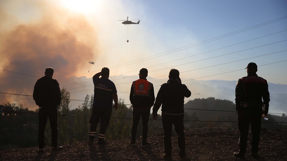 Muğla'daki orman yangını 3'üncü günde