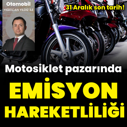 Motosiklette 'emisyon' hareketliliği