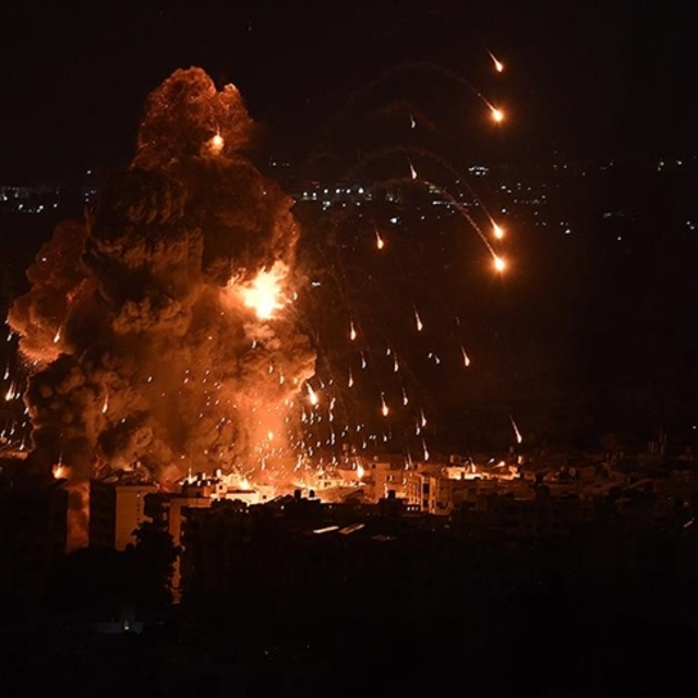 İsrail'den Beyrut'a 11 hava saldırısı