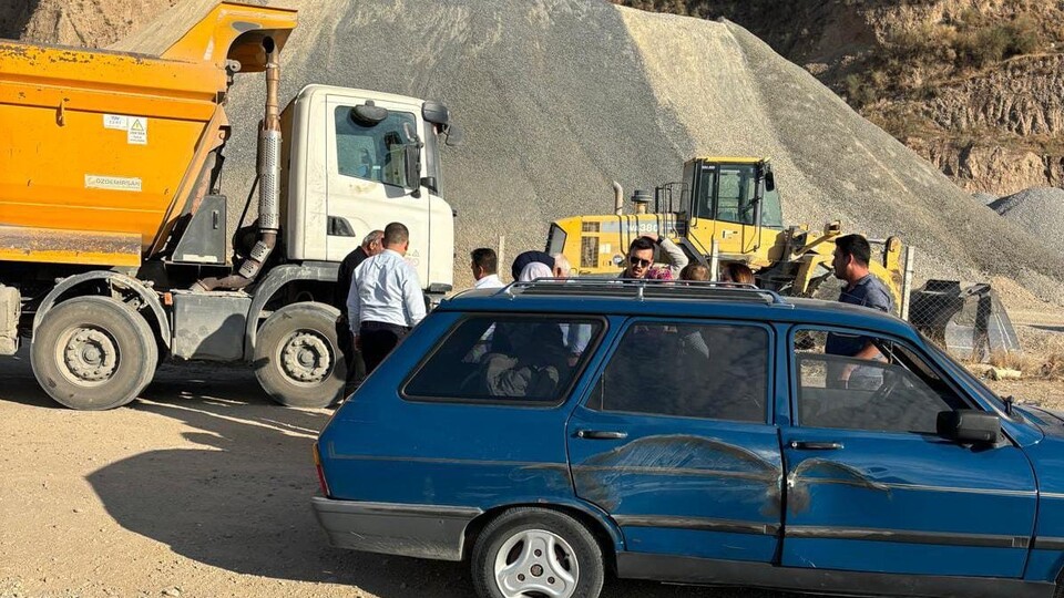 Aydın'da kum ocağı kamyonları halkın korkulu rüyası oldu