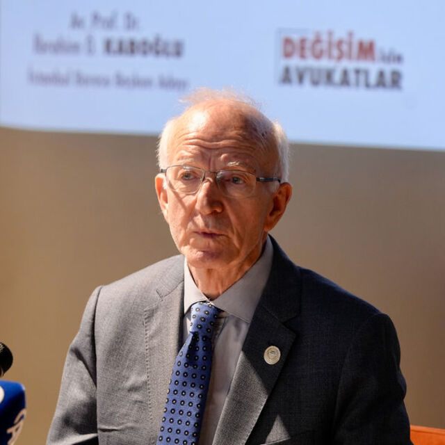 Kaboğlu'ndan ilk 3 madde açıklaması
