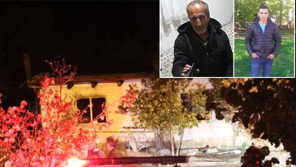 Evlat vahşeti! Babası ile ağabeyini yaktı!