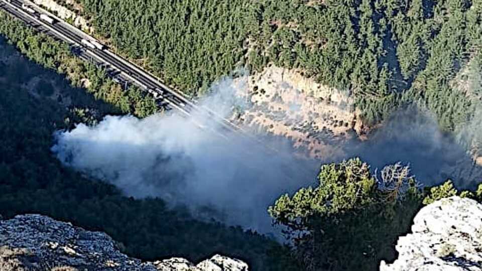 İki ilde orman yangını