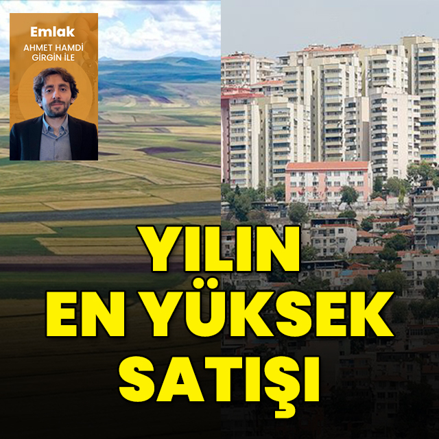 Yılın en yüksek satışı