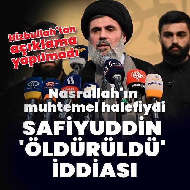 Nasrallah'ın halefi öldürüldü iddiası