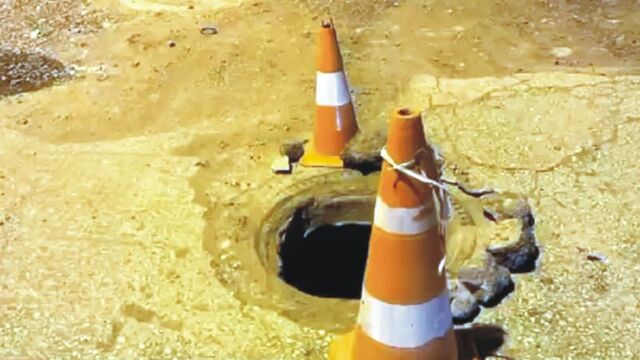 Rögar kapağı hırsızları yakalandı