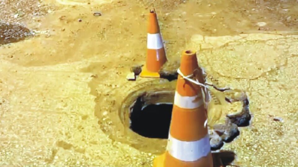 Rögar kapağı hırsızları yakalandı