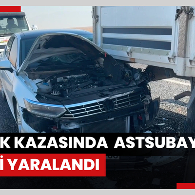 Trafik kazasında karakol komutanı astsubay öldü, 15 kişi yaralandı