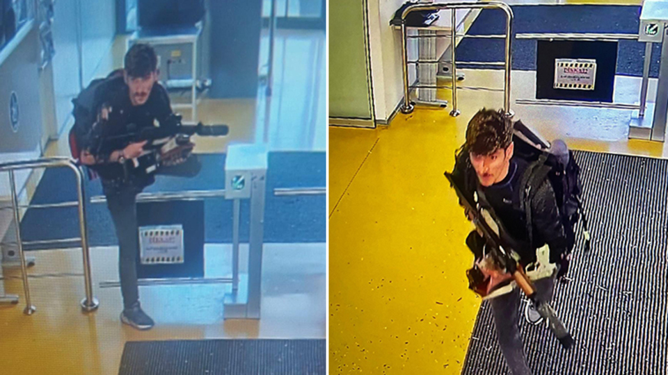 İşte TUSAŞ'a saldıran o teröristler ve saldırı anı