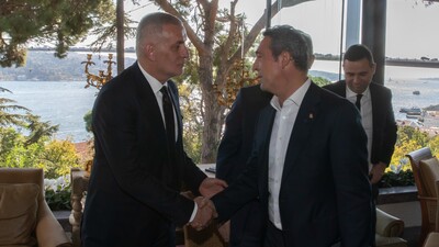 Hacıosmanoğlu, Ceferin ve Ali Koç buluştu