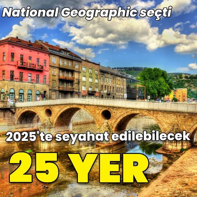2025'te seyahat edilebilecek en iyi yerler