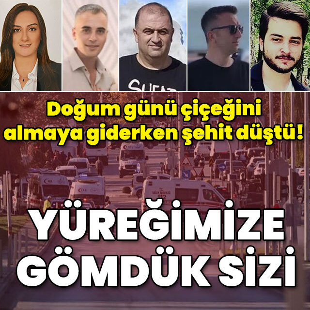 Doğum günü çiçeğini alırken şehit ettiler! Yüreğimize gömdük sizi!
