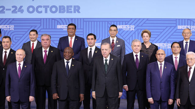 Cumhurbaşkanı Erdoğan BRICS Zirvesi'nde