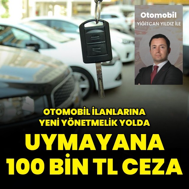 Otomobil ilanlarına yeni düzenleme yolda
